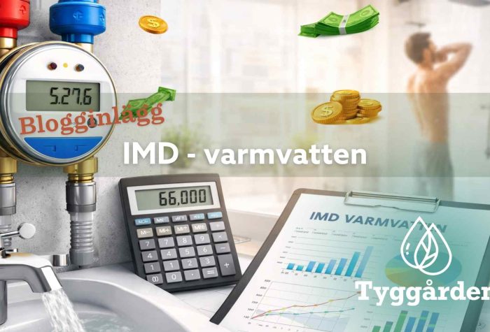 IMD varmvatten i bostadsrättsföreningar